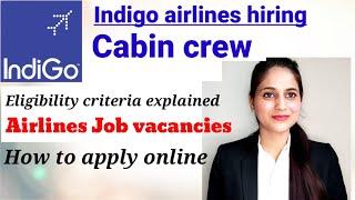 Indigo airlines hiring Cabin crew| Indigo jobs| Airlines jobs| Air hostess interview| Indigo airline