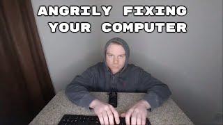 Angrily Fixing Your Computer ASMR - Mr. Robot