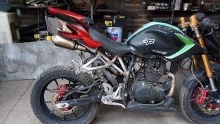 FABRICANDO EL COLIN TIPO MV AGUSTA