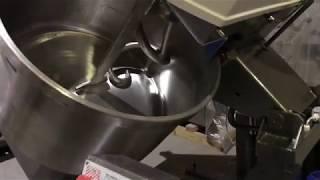 Dough Mixing machine Intensive-200 with mechanized unloading