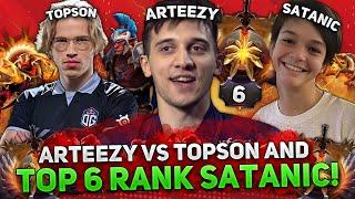 ARTEEZY vs TOPSON and TOP 6 RANK SATANIC! | RTZ started speaking RUSSIAN in THIS GAME!