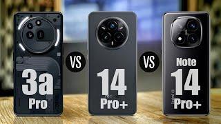 Nothing 3a Pro Vs Realme 14 Pro Plus Vs Redmi Note 14 Pro Plus