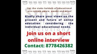 Online education present and future   Interview with Siva Santhosh