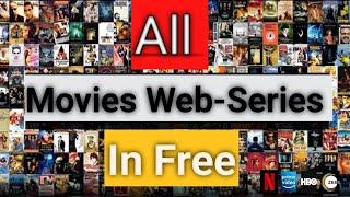 HOW TO WATCH MOVIES WEB-SERIES ||IN FREE||BEST APPS||@thesakproduction8852