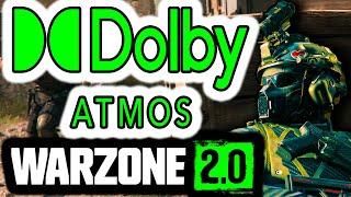 I HEAR Everything!.. DOLBY ATMOS in Warzone 2. Call of duty BEST audio settings!