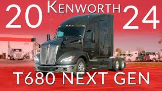 The 2024 Kenworth T680 Next Gen Is A Beautiful Masterpiece