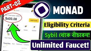 Monad airdrop sybil update || Monad testnet full guide || Monad unlimited faucet claim || Monad