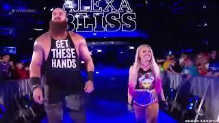 Alexa Bliss & Braun Strowman Entrance  Mixed Match Challenge 2018