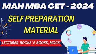 MAH MBA CET 2024 | Self Preparation Material