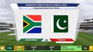  Live: Pakistan Vs South Africa Live - 1st Test, Day 1 | PAK Vs SA Live | Pakistan Live Match Today