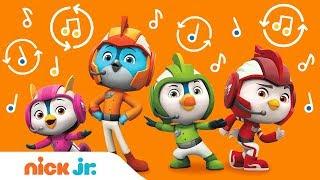 Top Wing Theme Song REMIX in 10 Ways  Instrumental & Sped Up Version  | Sing-Along | Nick Jr.