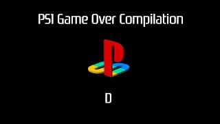 PS1 Game Over Compilation - D
