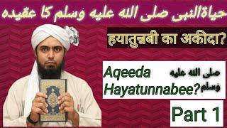 Aqeeda Hayatunnabee (صلى الله عليه وسلم)by engineer Muhammad Ali Mirza sahab