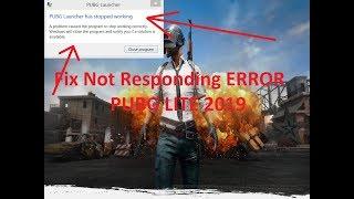 PubG Lite PC | How to Fix Stopped Working Error|2019| HD