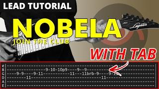 Nobela - Join The Club FILLS + SOLO Tutorial (WITH TAB)