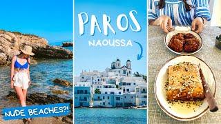 WE LOVE PAROS - Naoussa, Nude Beaches, & Yummy Greek Food!