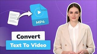 How to Convert Text to Video?