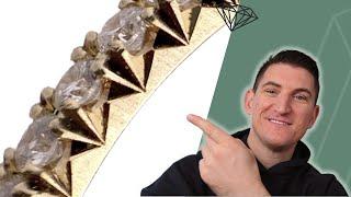 How to Fishtail/ French Diamond Set