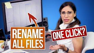 Easily Rename All Files In Folders (NOOB vs PRO) & rename files based on an Excel table with PAD