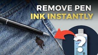 How To Remove Ink Stains From Clothes Easily & Effectively