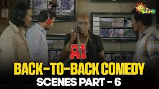 A1 back-to-back comedy scene Part 6 | Santhanam | Seshu | Super Hit Comedy Scenes | Adithya TV