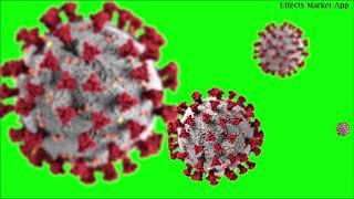 CORONA VIRUS GREEN SCREEN EFFECT 3D | IRJM EFFECTS