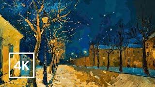 Van Gogh's Nights: Lantern Light and Bold Strokes - Nightscapes in the Style of Van Gogh