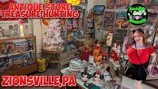 RETRO TOYS & TREASURES AT THE ANTIQUE STORE -  ZIONSVILLE , PA  - 12/24