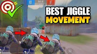 This is the best Jiggle Movement!! Never miss a 1v1 Again | PUBG Mobile #tipsandtricks #pubgmobile