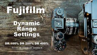 FUJIFILM Dynamic Range setting explained - This is how it works and when to use it.