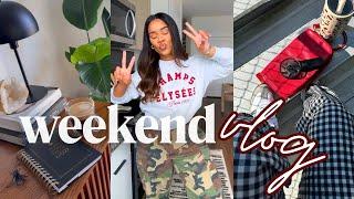 Vlog| Huge Fall Thrift Haul, Date Night With the Hubby, Moody Bathroom Makeover & Home Decor Updates