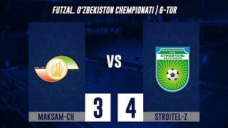 Futzal. Maksam-Chirchiq - Stroitel-Zarafshon - 3:4. O'zbekiston chempionati | 6-tur (15.10.2020)