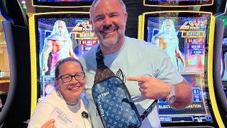 Amanda's Incredible Luck: Winning Big With Max Bets On Her Favorite Slot Machine!