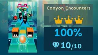 Rolling Sky Level 75 Canyon Encounter All Gems and Crowns []