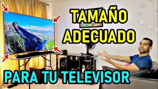 El Tamaño Adecuado para un Televisor / ¿De qué tamaño comprar tu Smart TV?