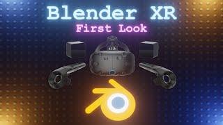 Blender In VR Is INCREDIBLE! (Blender XR First Look)