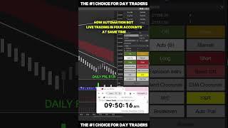 Automation Bot in NQ Market with Trade Copier | Live Trading Results #ninjatrader8 #sniperautotrader