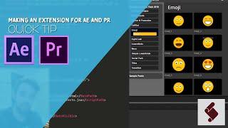 Extension QuickTip - Making an Extension for AE and PR