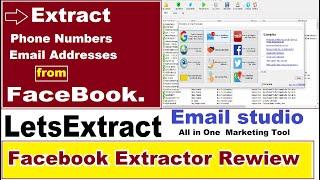 Facebook Extractor - latest facebook lead extractor 2022 - LetsExtract V: 6.0.0.41845