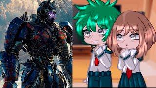 Class 1A react to Transformers |AU|Transformers| BNHA/MHA || GCRV |I No Ships ||