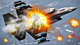 Today's war ended early! 445 secret Russian fighter jets eliminated in Ukrainian skies