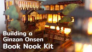 Building the Ginzan Onsen Book Nook Kit from Anavrin