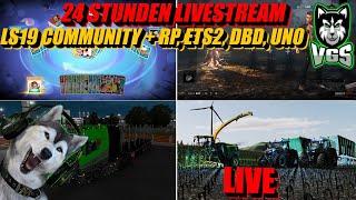 LS19 RP Projekt Bergisches Land Groß Auftrag im Wald  | 24 STUNDEN STREAM #02 |LIVE