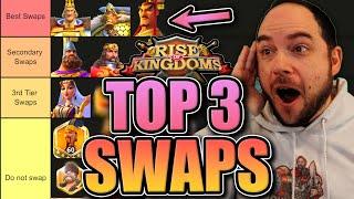 Best Commanders to Swap [pick these commanders FIRST] Rise of Kingdoms Tier List