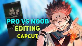Pro vs noob editing on capcut |Capcut tutorial |Tips for beginners