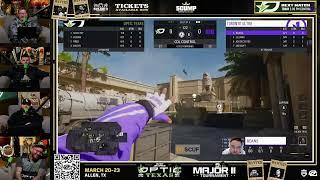 Maniac Couldn't Hold his Laugh at OpTic's Worst Break off! 