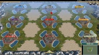 Civ 5 AI Only Timelapse: Battle of Castles