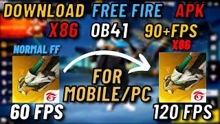 FREE FIRE X86 OB41 APK DOWNLOAD | FREE FIRE X86 APK OB41 | FREE FIRE X86 AMAZON APP STORE