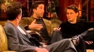 Gaby Roslin meets Friends Cast - Matthew Perry, Matt LeBlanc and David Schwimmer part 5