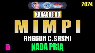 MIMPI - Anggun C.Sasmi [ KARAOKE NOSTALGIA ] Nada Pria